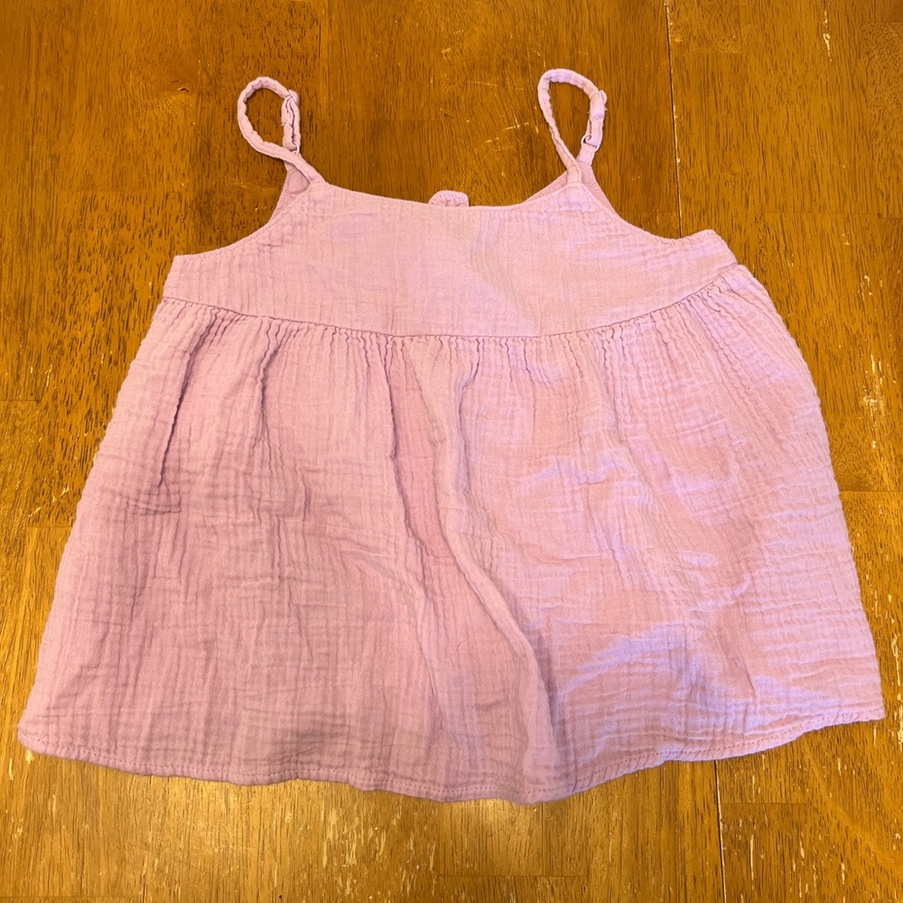 Girls Cat & Jack Light Purple Tank Top Size Large